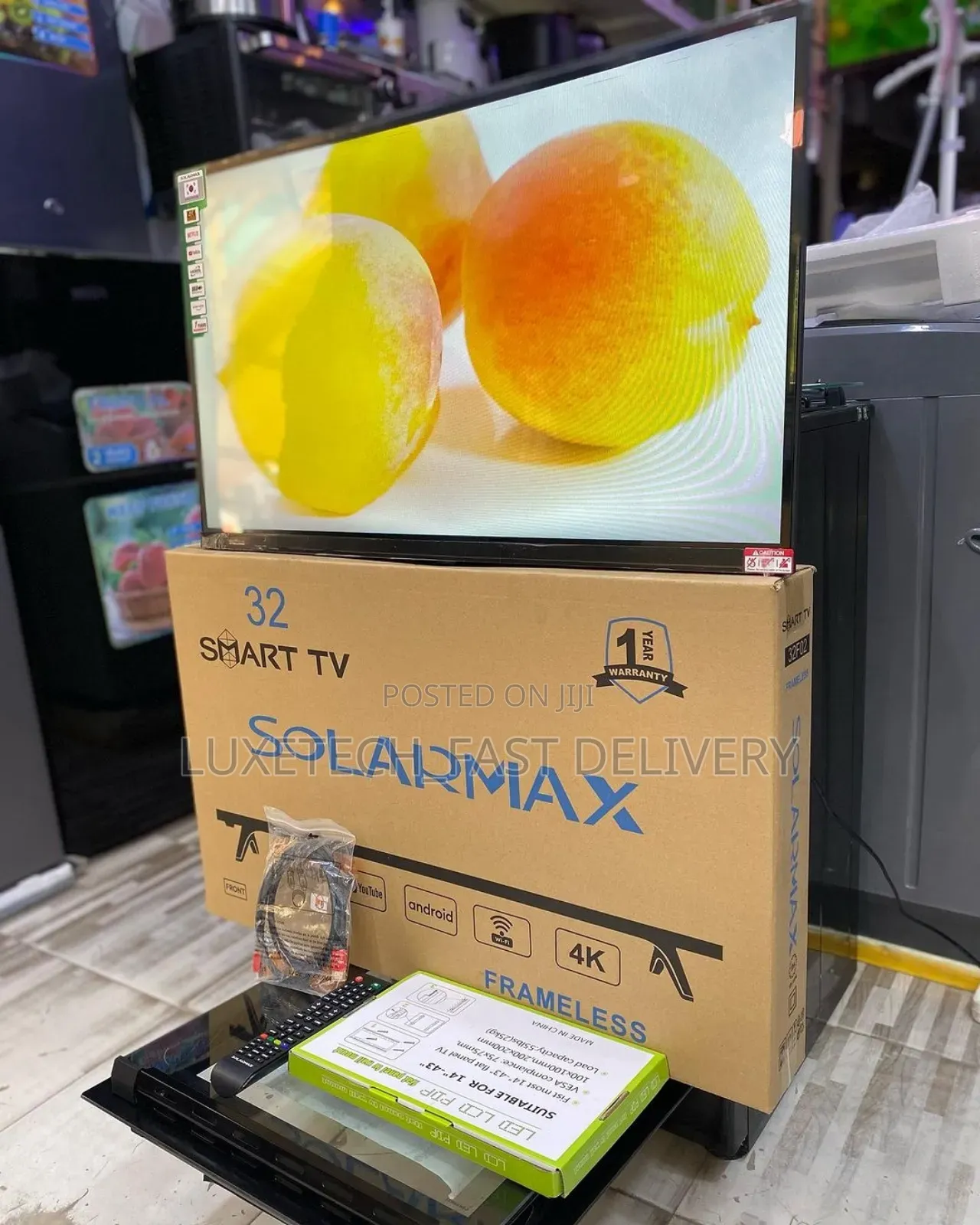 Solarmax Inch 32 Smart TV Full HD