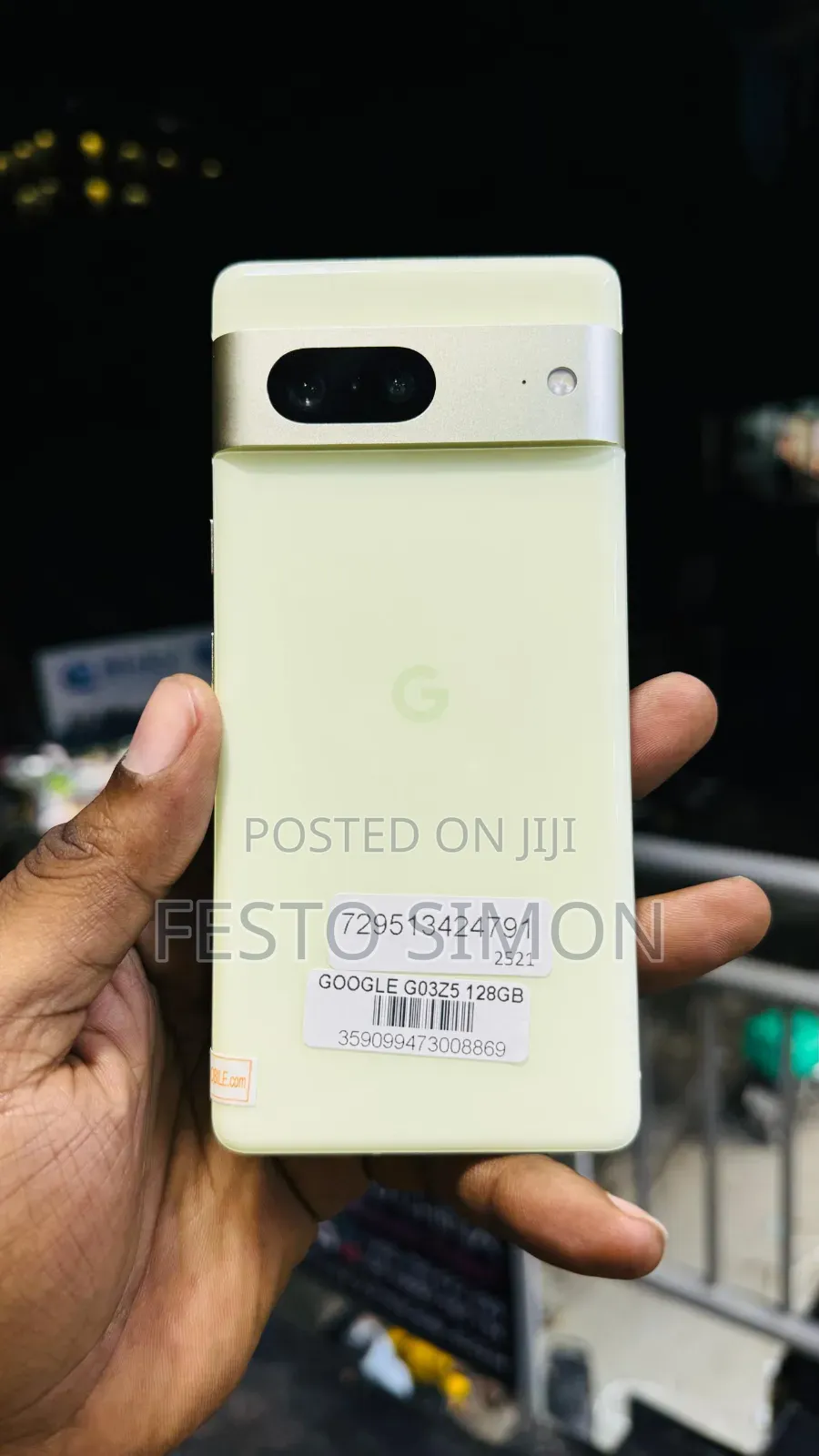 Google Pixel 7 128 GB Yellow