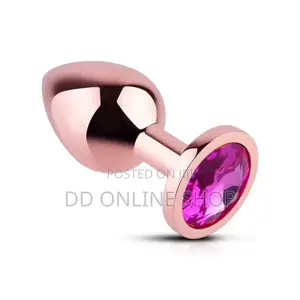 Silver Metal Butt Plug