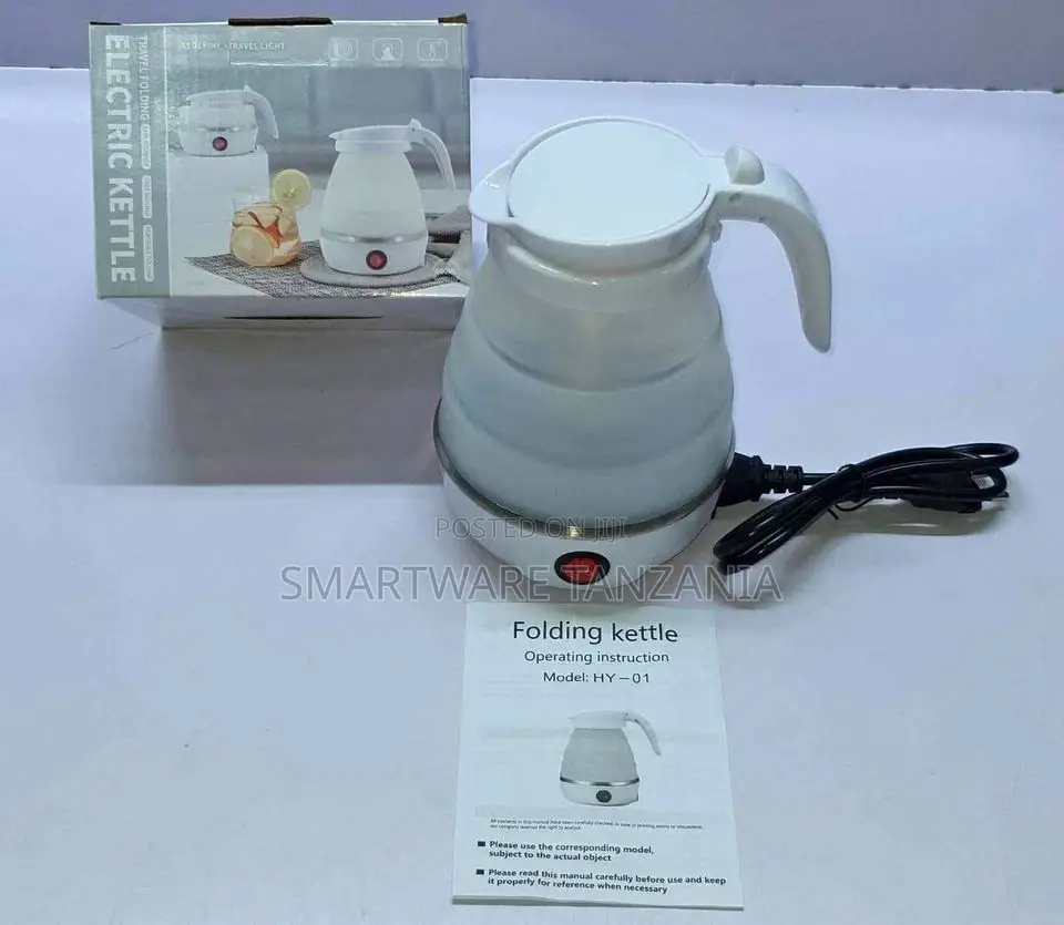 Collapsible Kettle Travel Water Boiler Camping, Foldable