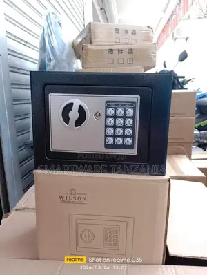 Digital Security Safe And Lock Box, Small Safe Box For Money