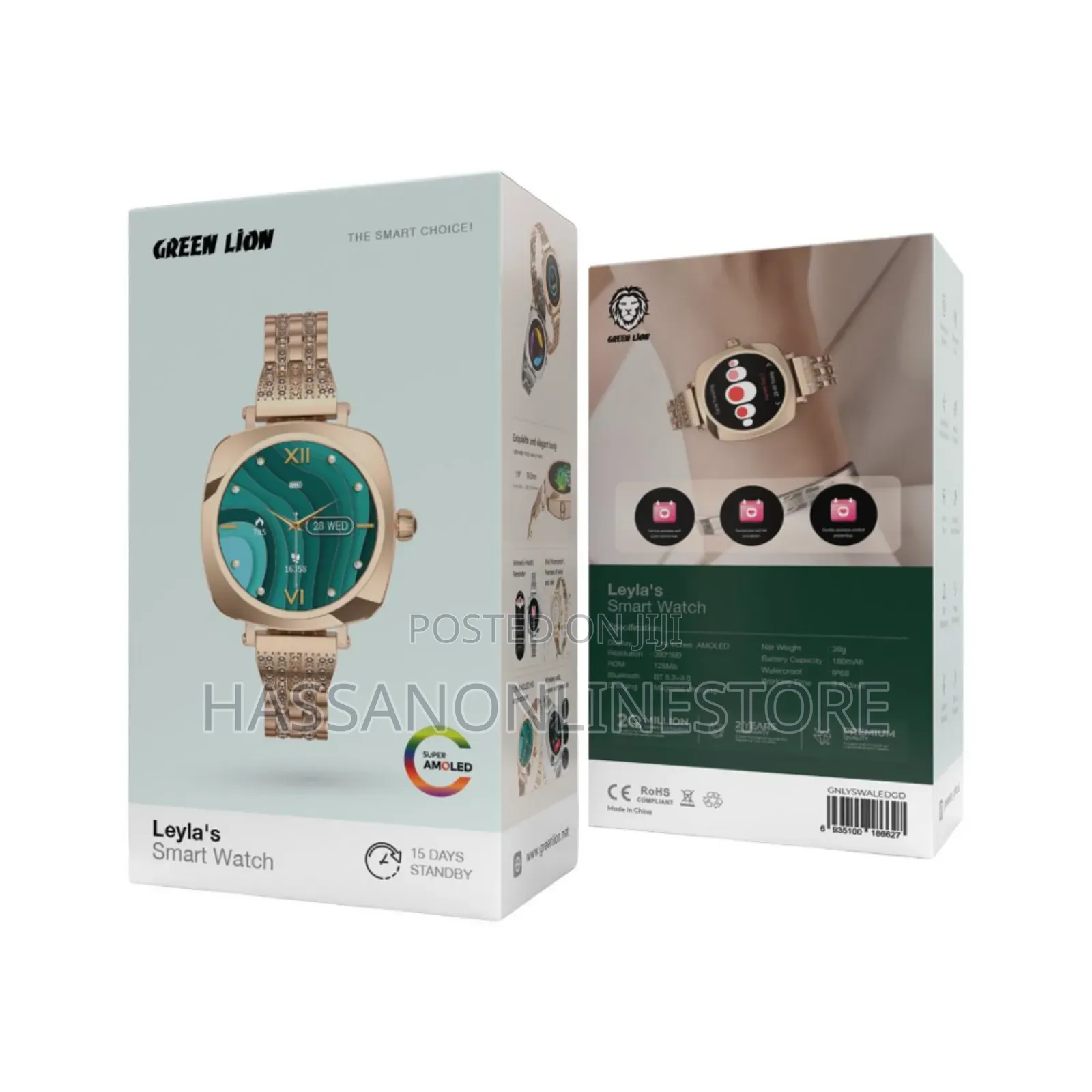 Green Lion Leyla’S Smart Watch Amoled