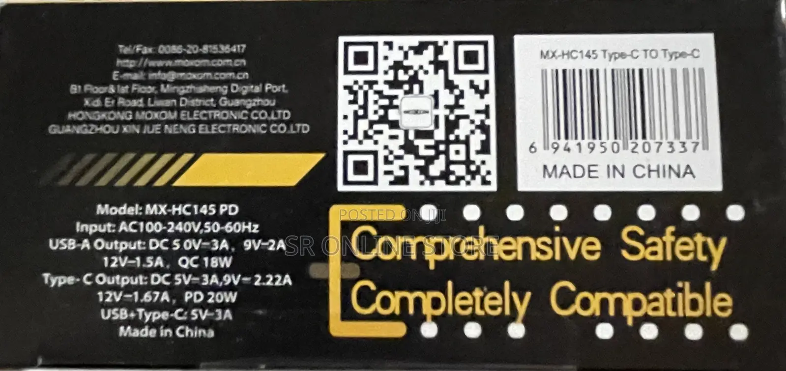Maxom Mobile Phones Fast Charger