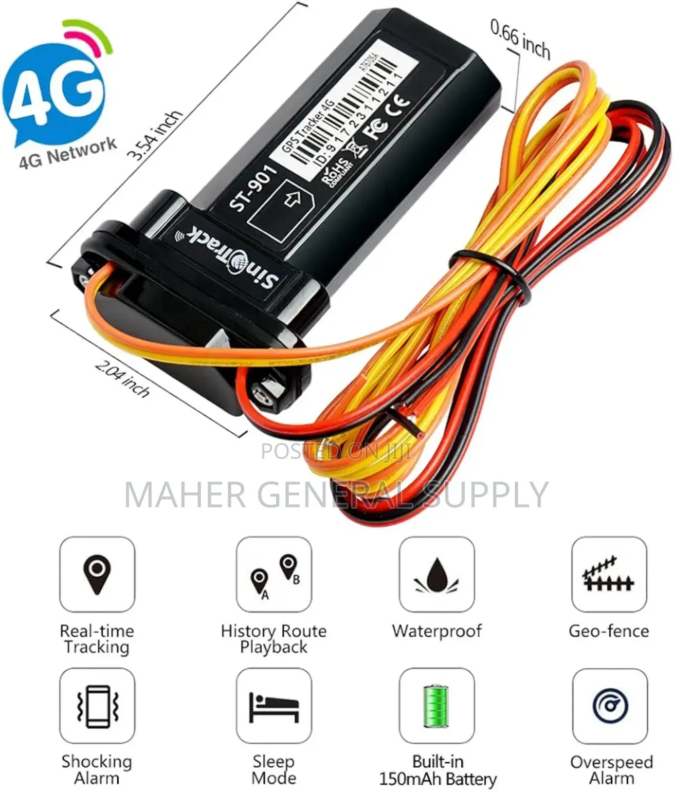 Sinotrack 4G GPS Tracker