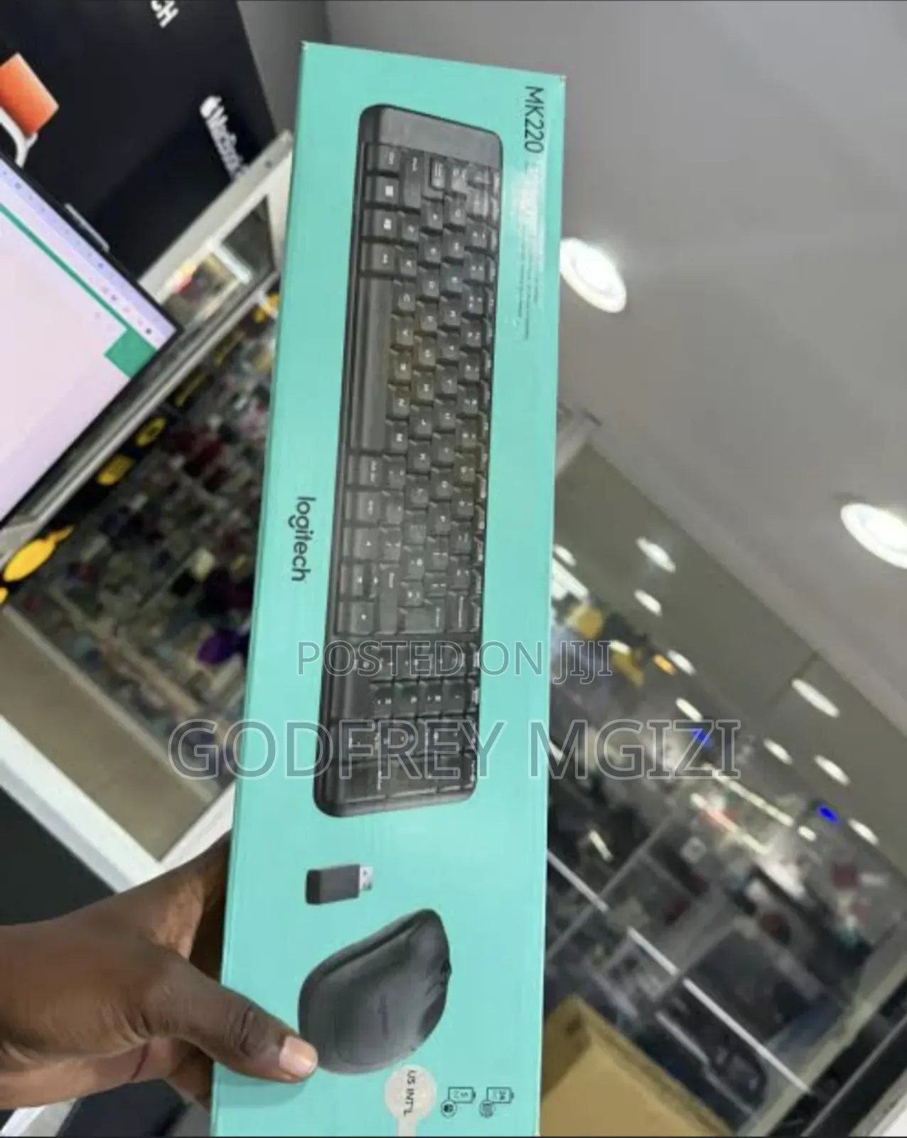 Logitech Mk220 Wirelless Keybord