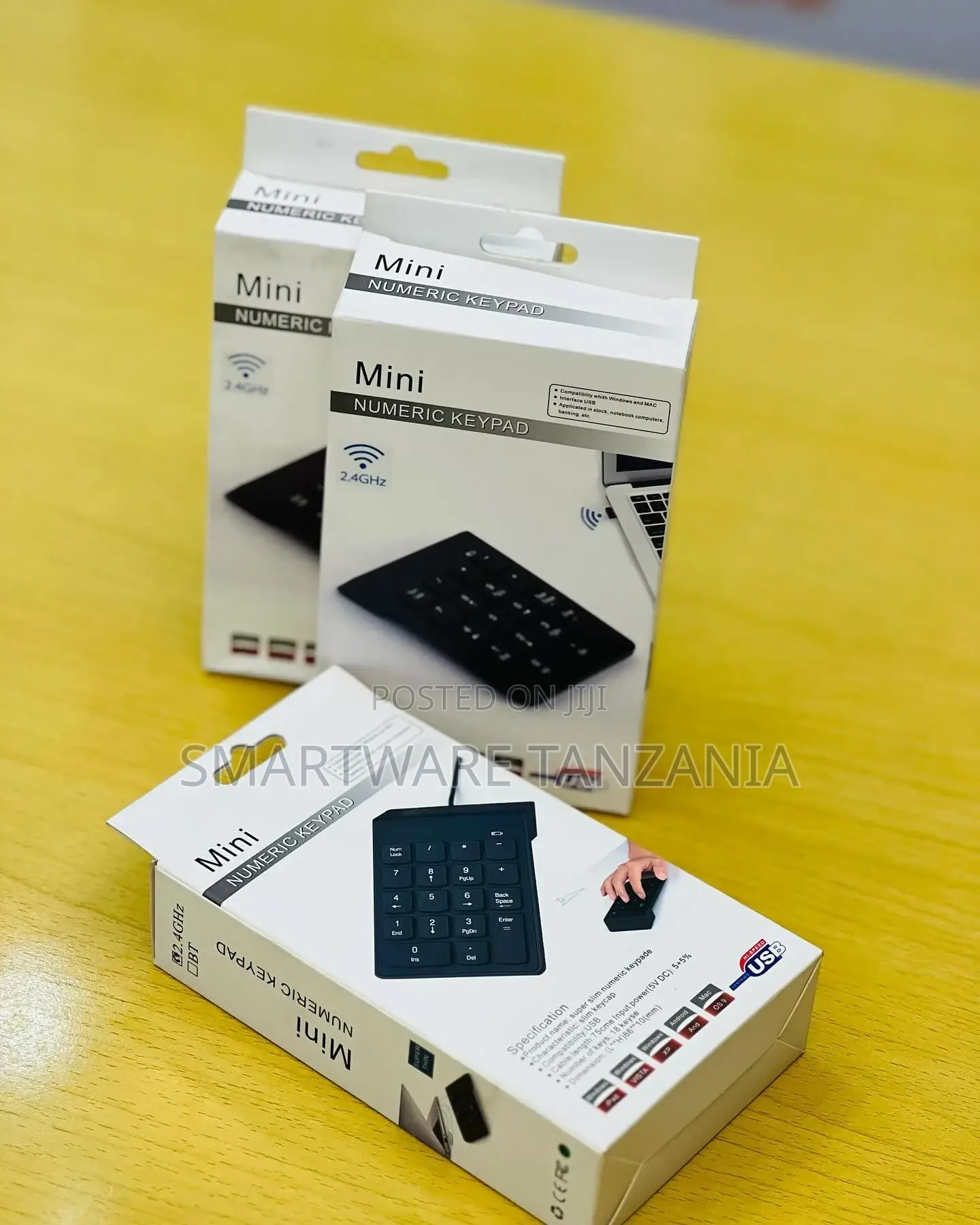 Wireless Keyboard Bluetooth Mini USB Numeric Keypad