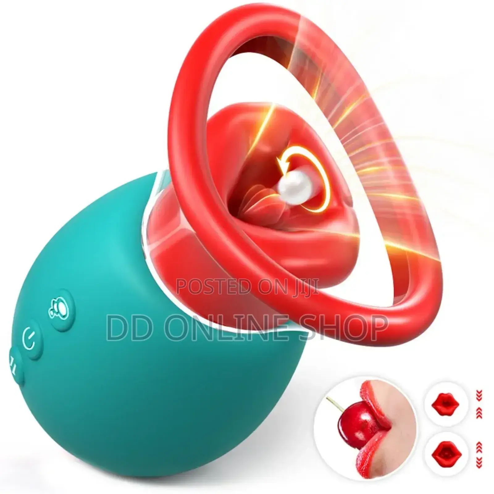 Lola - 4 IN 1 Rose Sex Toy Licking Vibrator.