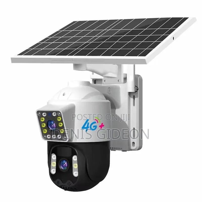 Dual Lens PTZ Solar Camera Sim Card