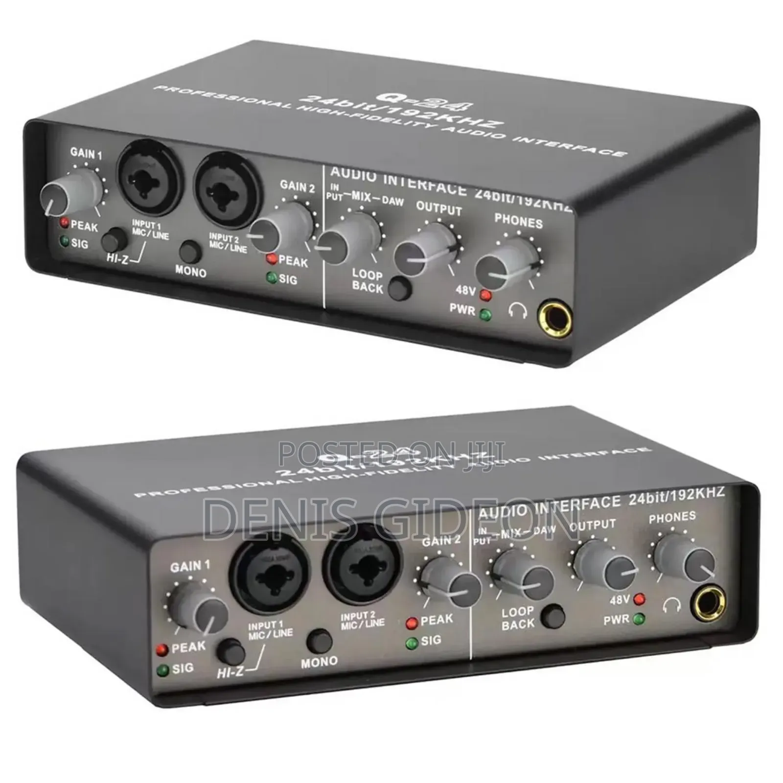 Q24 Audio Interfaces Card