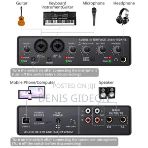 Q24 Audio Interfaces Card