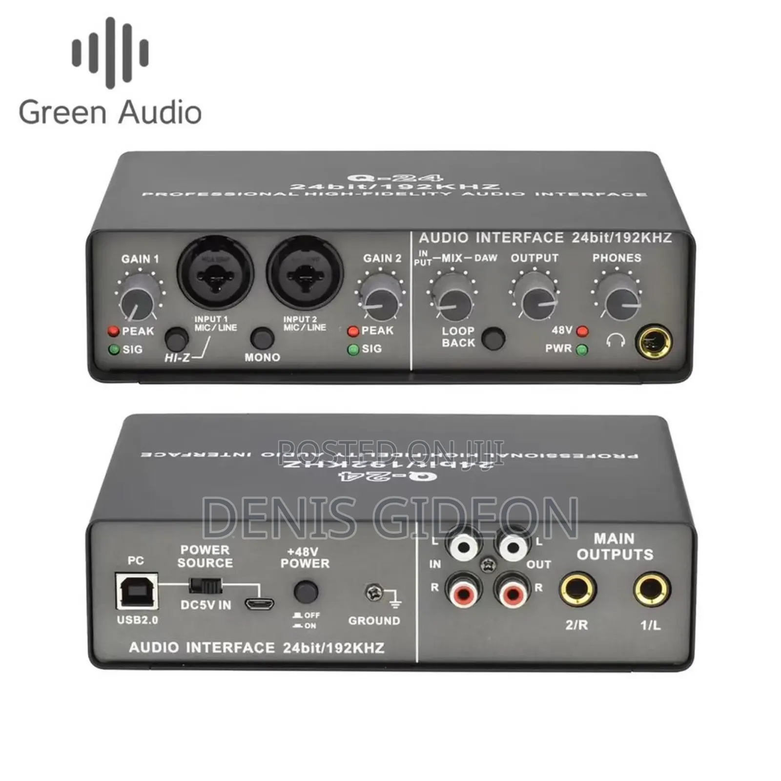 Q24 Audio Interfaces Card