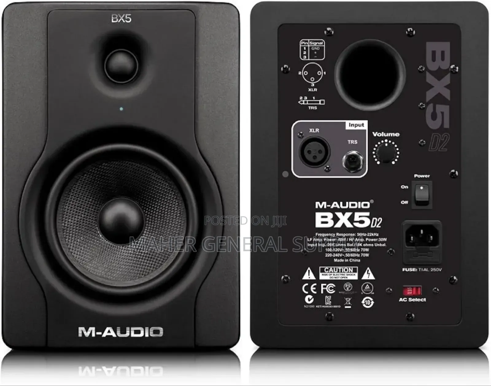 M-Audio Bx5 D2 Studio Monitors