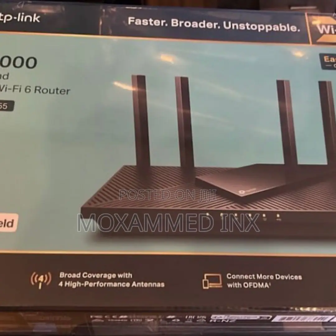AX3000 Dual Band Gigabit Wi-Fi 6 Router Archer AX55 Price :