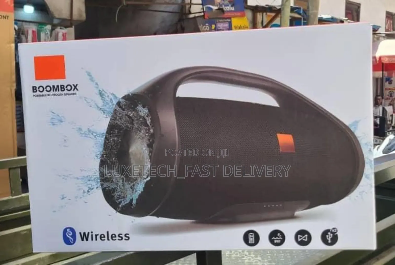 Boombox Portable Wireless Bluetooth Speaker