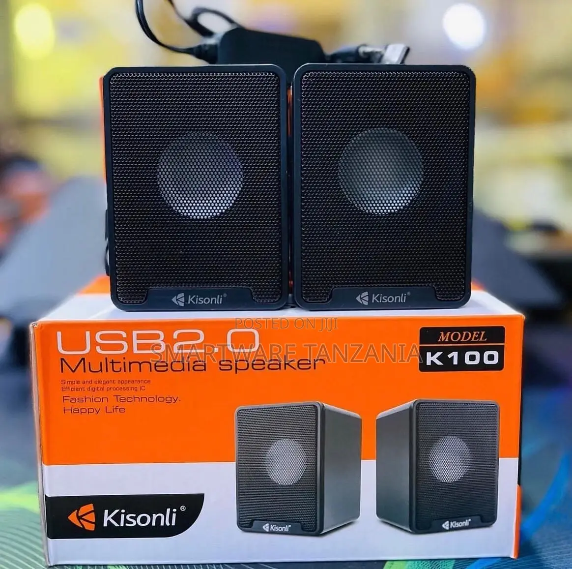 Mini Computer Speakers With Stereo Sound - USB Powered