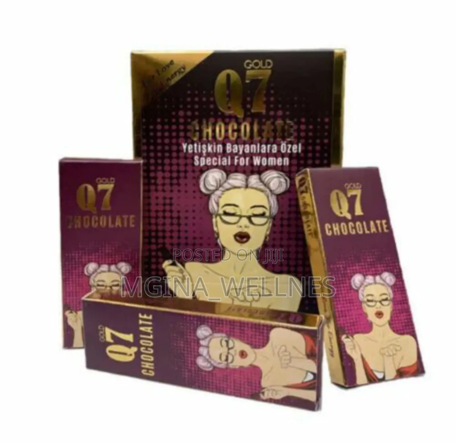 Gold Q7 Chocolate for Increase Sex Desire for Women (Nyege)