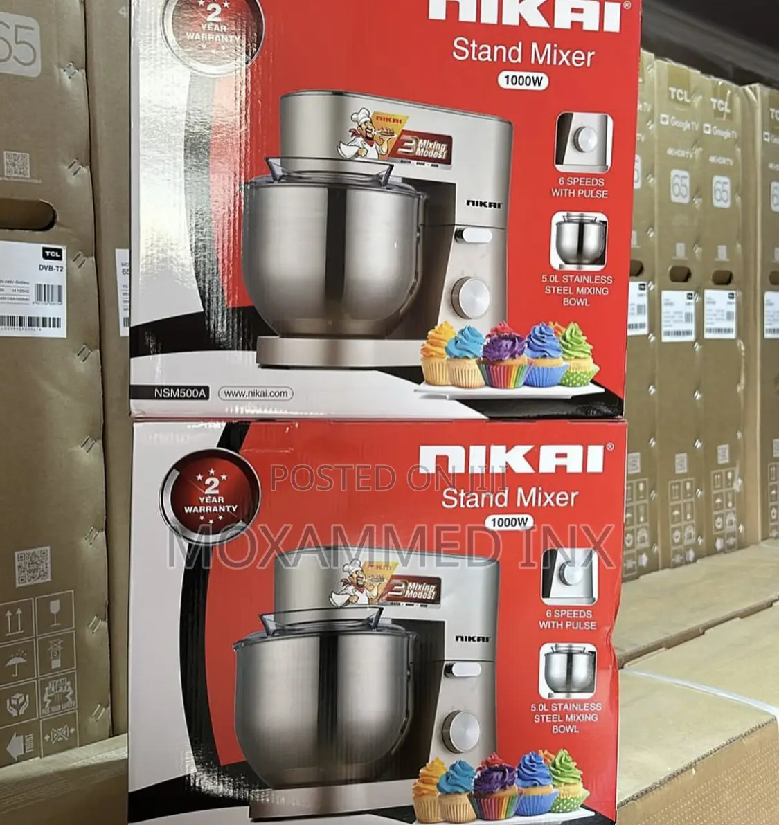 Nikai Stand Mixer 1000W
