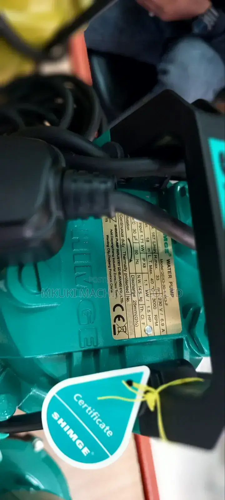 Shimge MARINE PUMP Hp 1.5