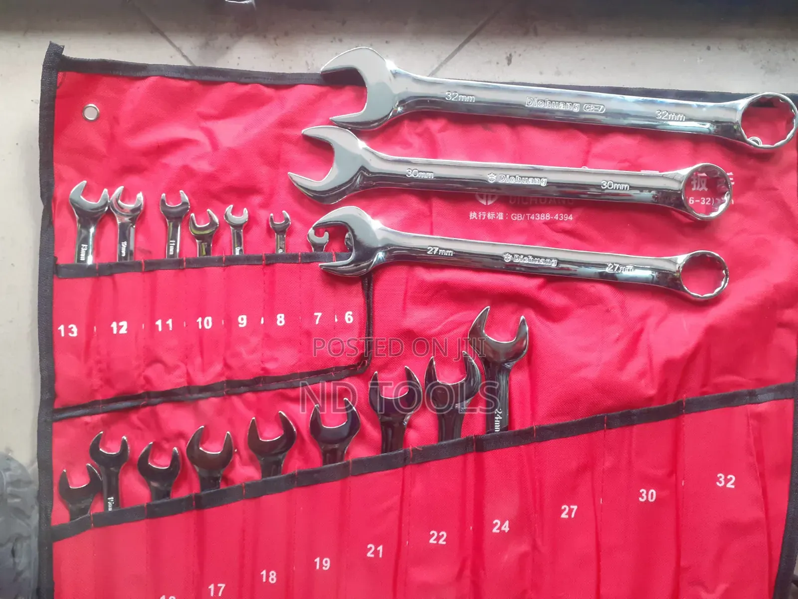 Combination Spanner Set 6-32mm