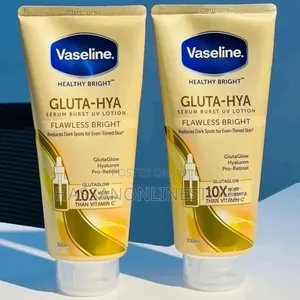 Vaseline Gluta-Hya Serum Burst Lotion Flawless Bright 330ml