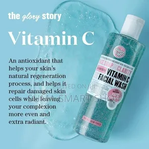 SOAP and GLORY Vitamin C Facial Wash.
