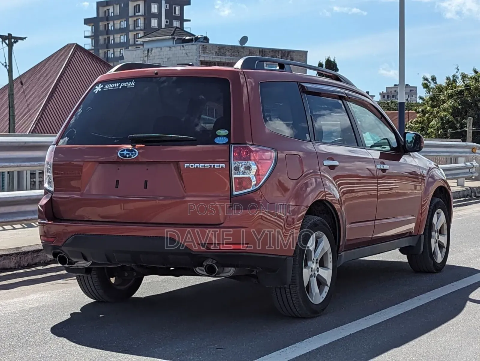 Subaru Forester 2.0D X 2010 Red