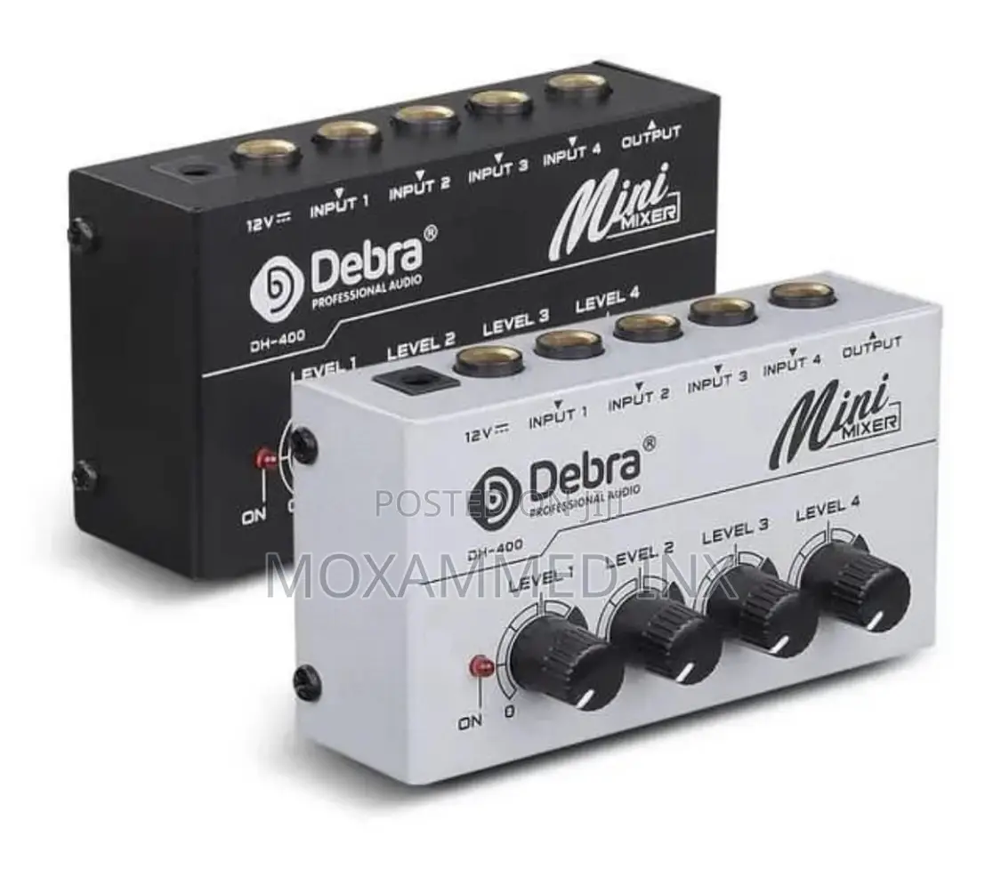 Debra 4 Channel Mixing Console Mixer