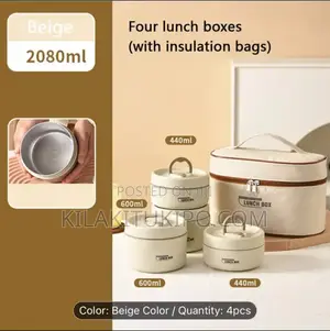 Lunch Box 4pcs With Bag