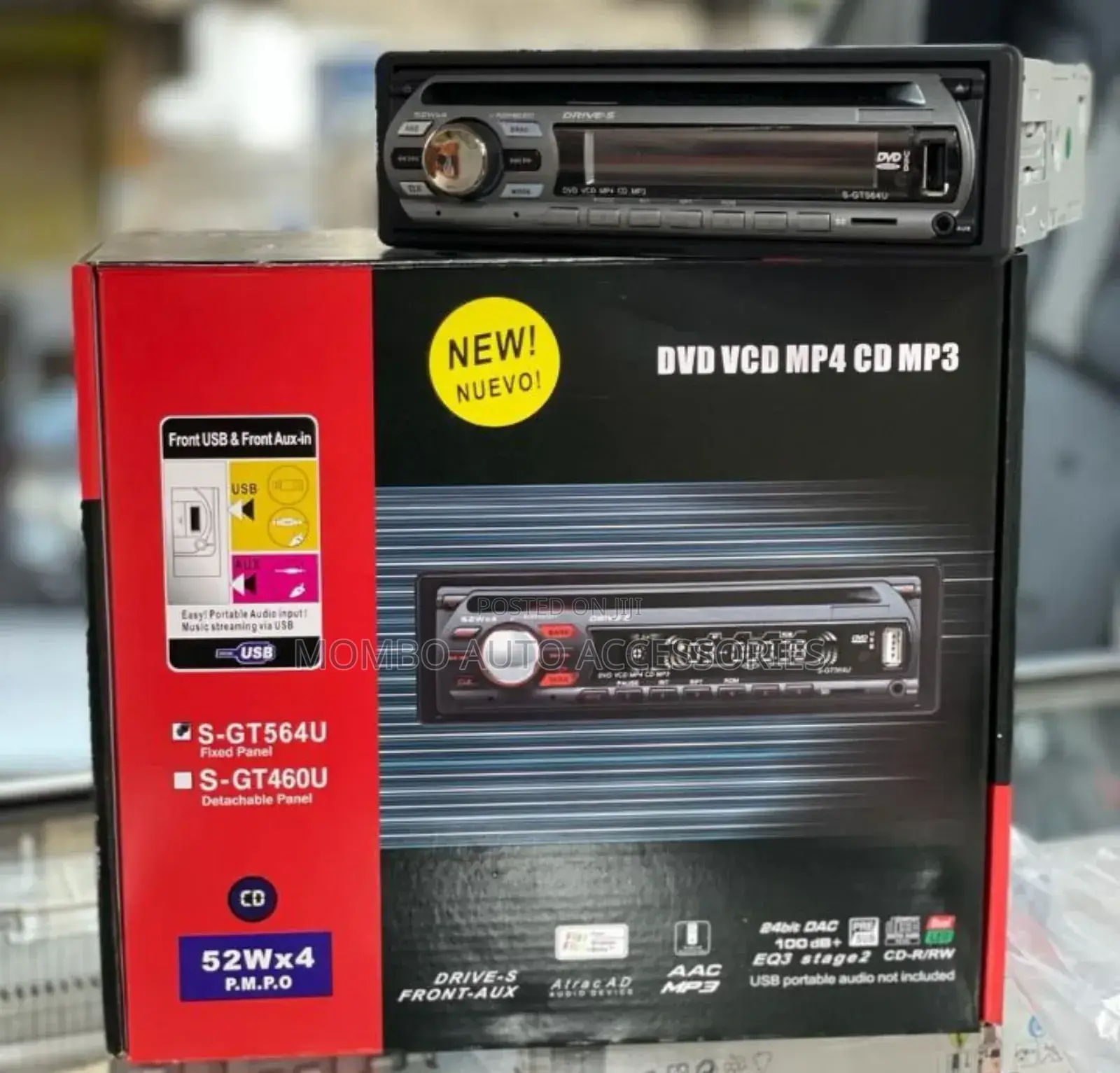 MP 4 and MP3 Car Radio