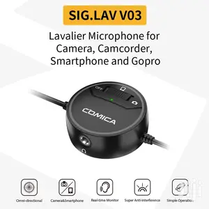 COMICA SIG.LAV V03 Omni-directional Lavalier Microphone