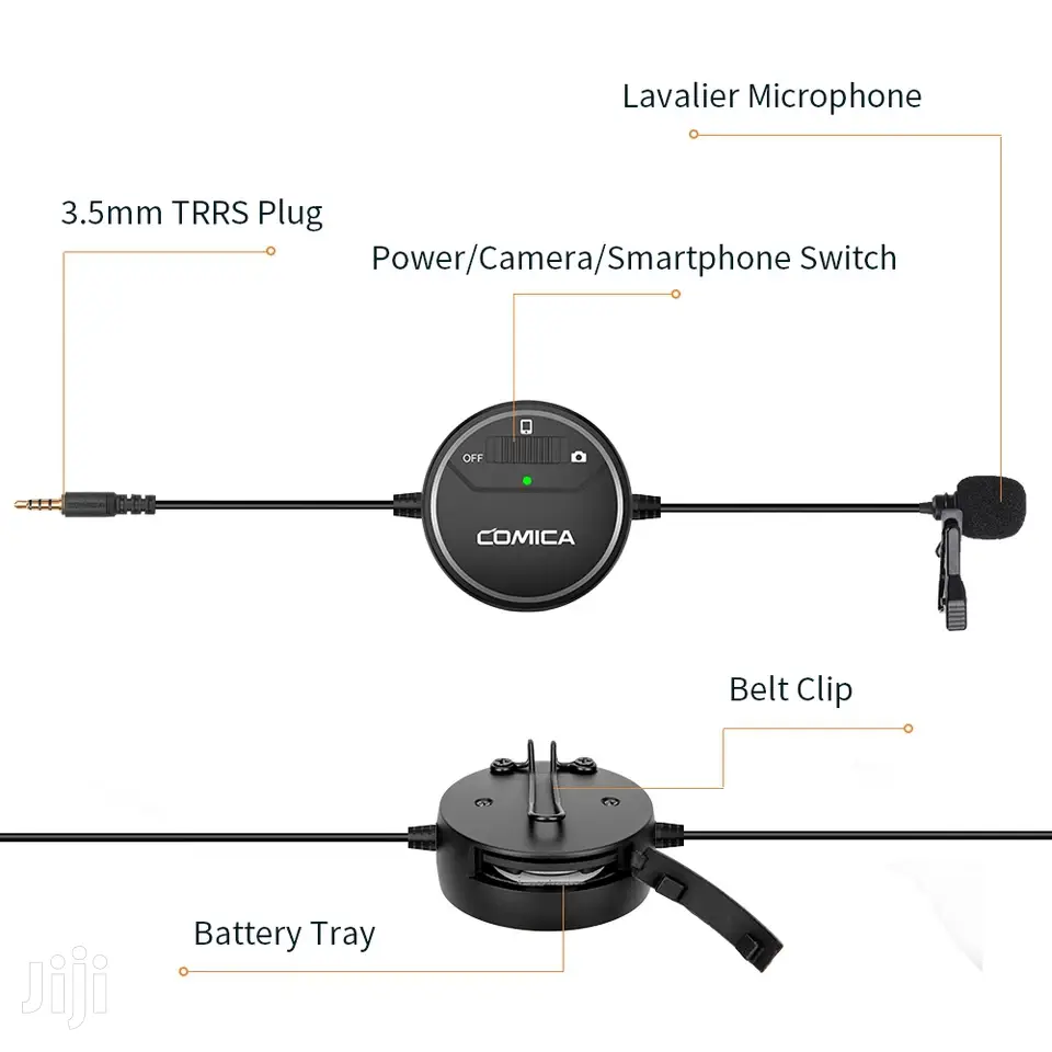 COMICA SIG.LAV V03 Omni-directional Lavalier Microphone