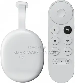 TV Chromecast HD Streaming Device With Voice Control Remote