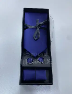 Blue Plain Tie