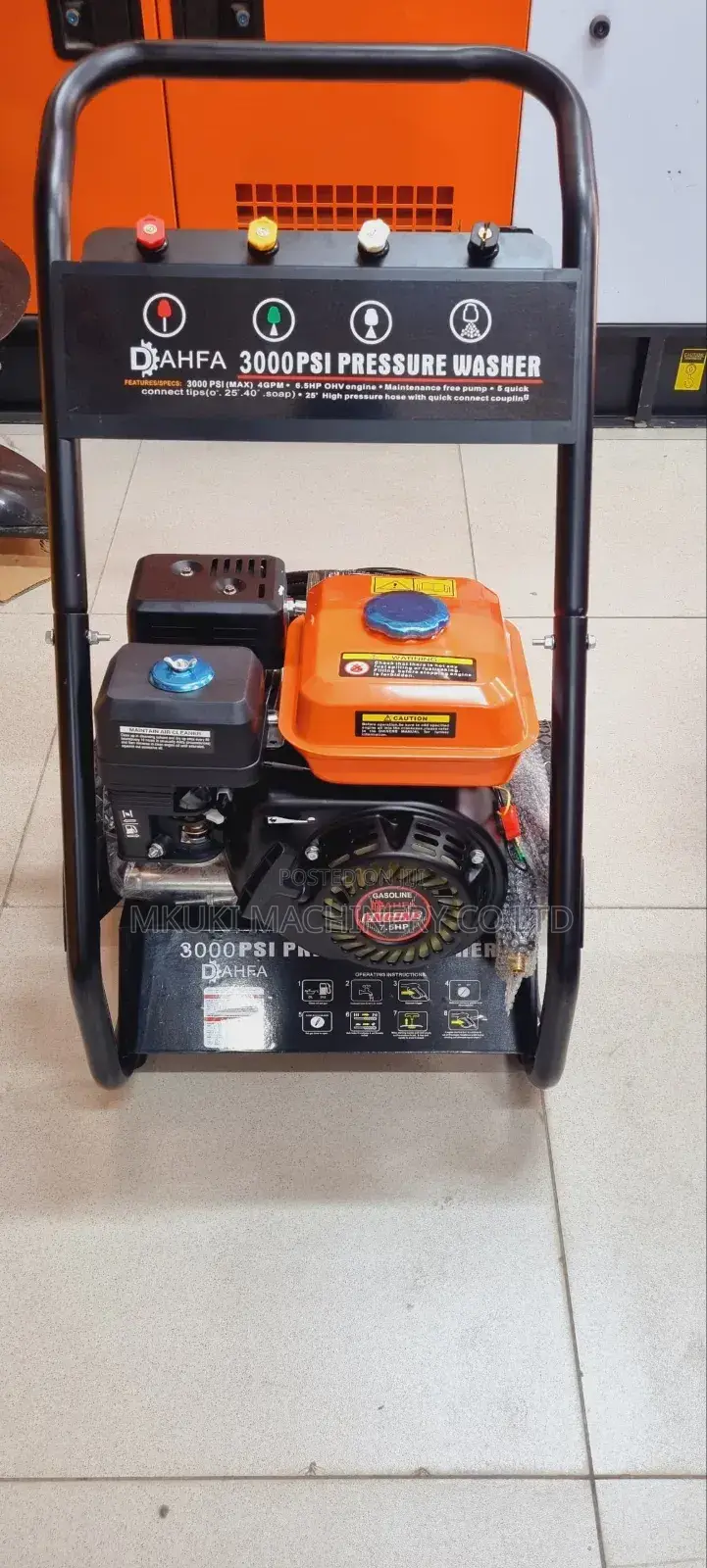 Gas Oilen High Pressure Washer Available