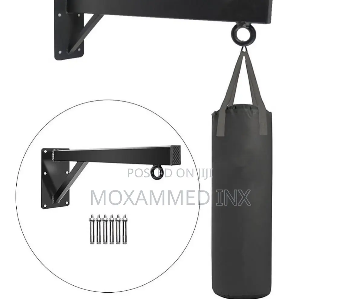 Wall Stand With Punching Bag