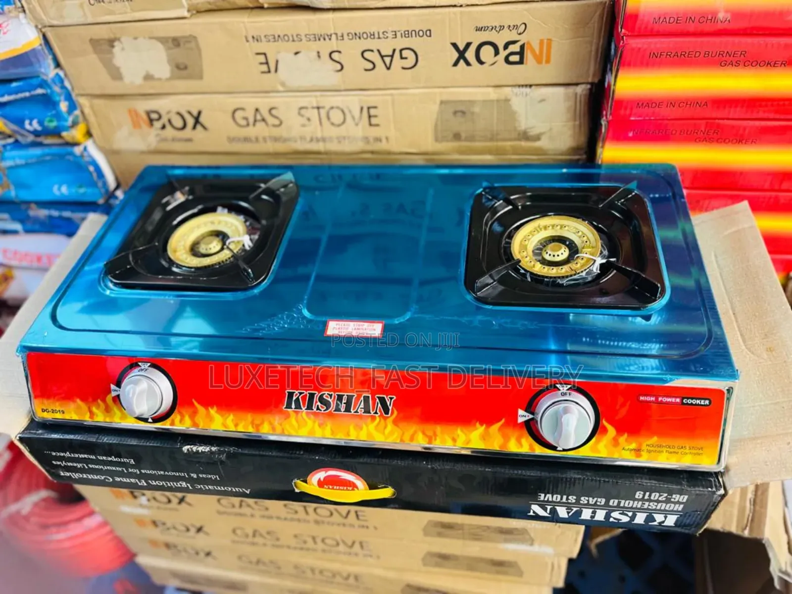 Kishan Gas Stove 2 Burners