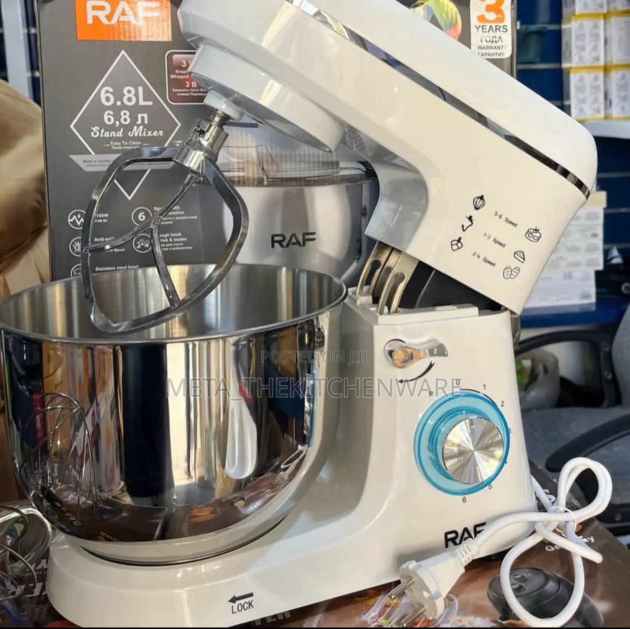 Raf Stand Mixer 6.8l