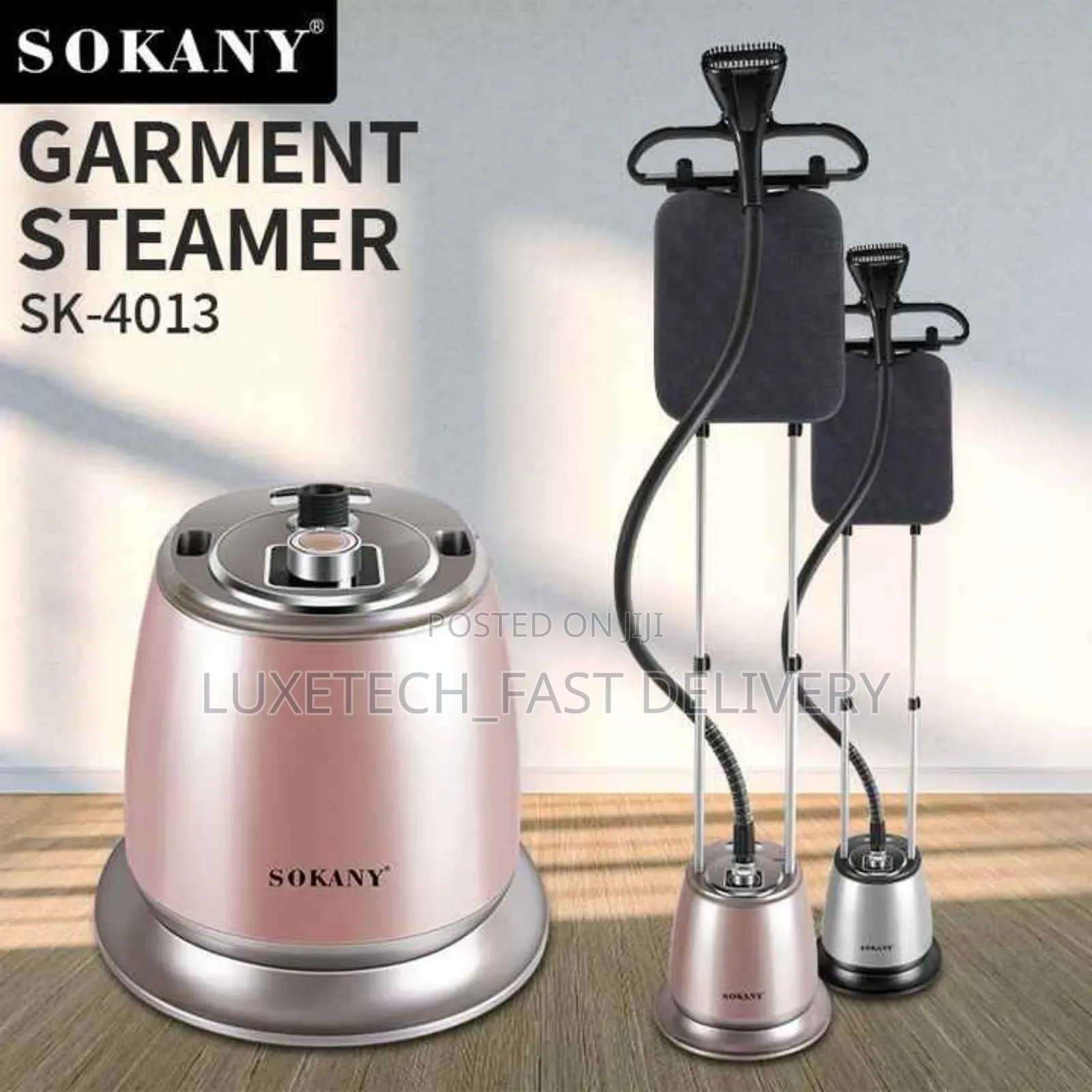 Sokany Steamer for Clothes Power 2000 W 2.2l Rose Sk-4013