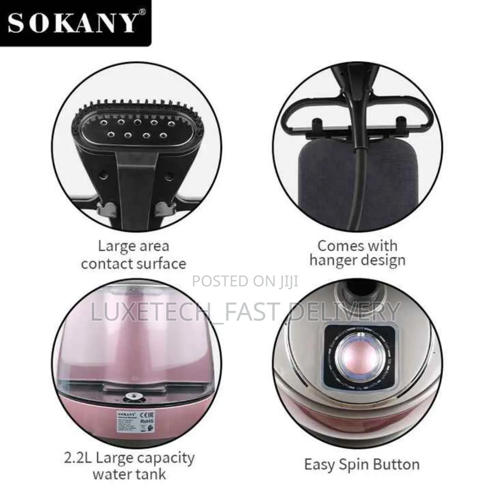Sokany Steamer 2000W 2.2L Sk-4013