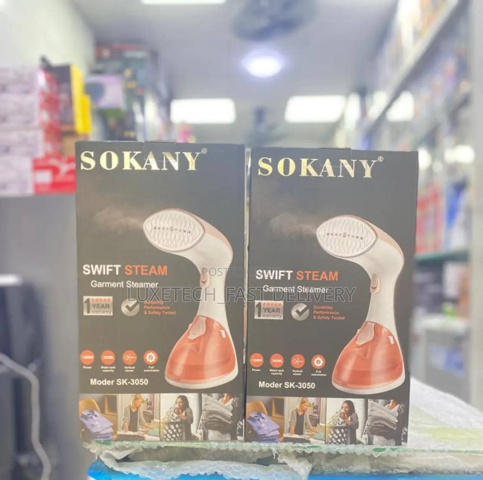 Sokany Handheld Garment Steamer