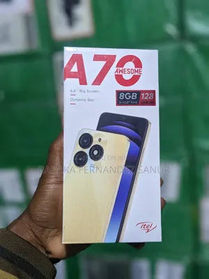 New Itel A70 128 GB Gold
