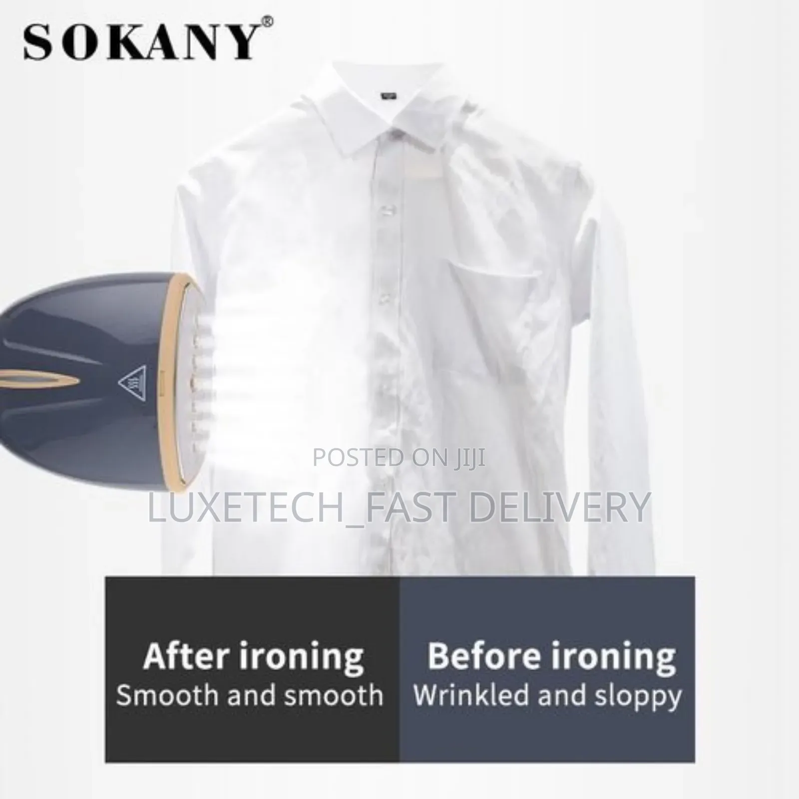 Sokany Hand Held Steamer 120ml Tank 1470W Sk-Gk-3065