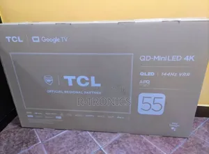 TCL 55-Inch Qled Mini-Led, Ultra Hd, Smart Tv.