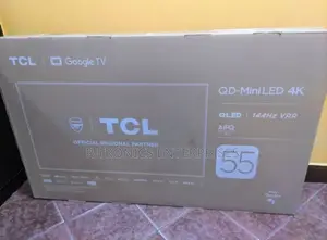 TCL 55-Inch Qled Mini-Led, Ultra Hd, Smart Tv.