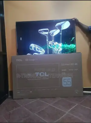 TCL 55-Inch Qled Mini-Led, Ultra Hd, Smart Tv.