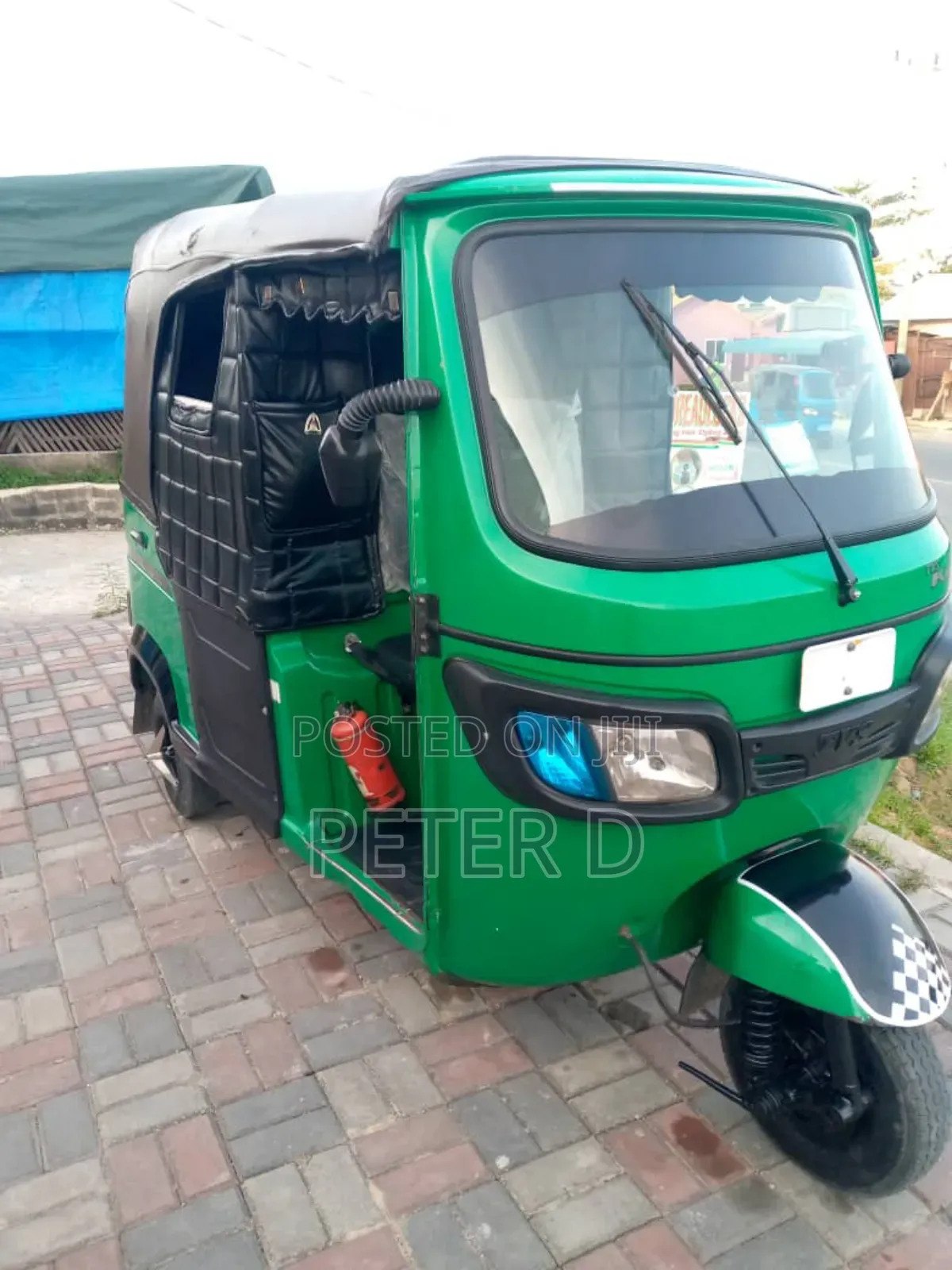 TVS King Deluxe Plus iTouch Start 2024 Green