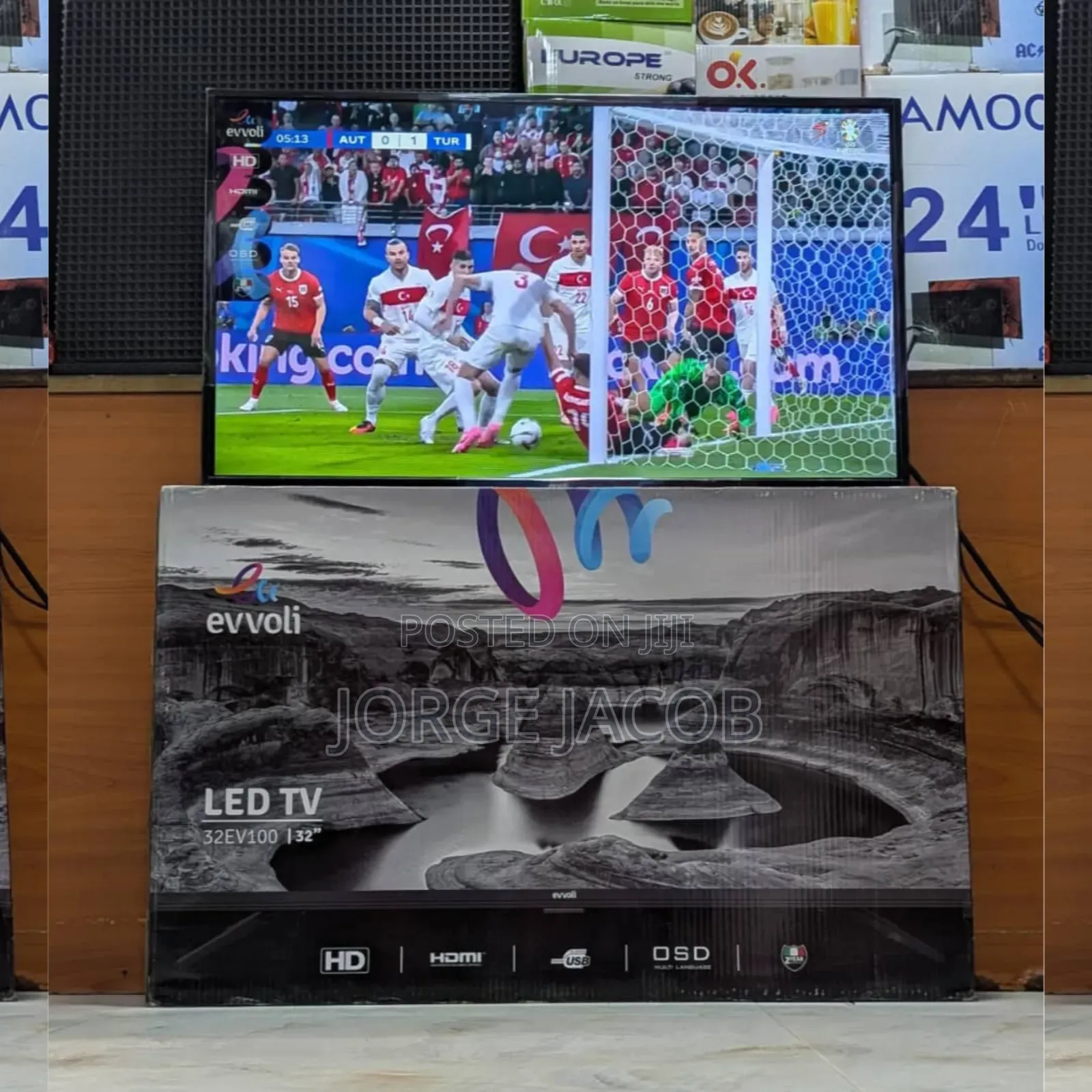 Original Evvol Flat Tv Inch 32