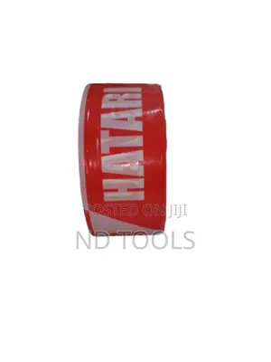 Hatari Danger Tape – Safety Warning Barrier Roll 3"