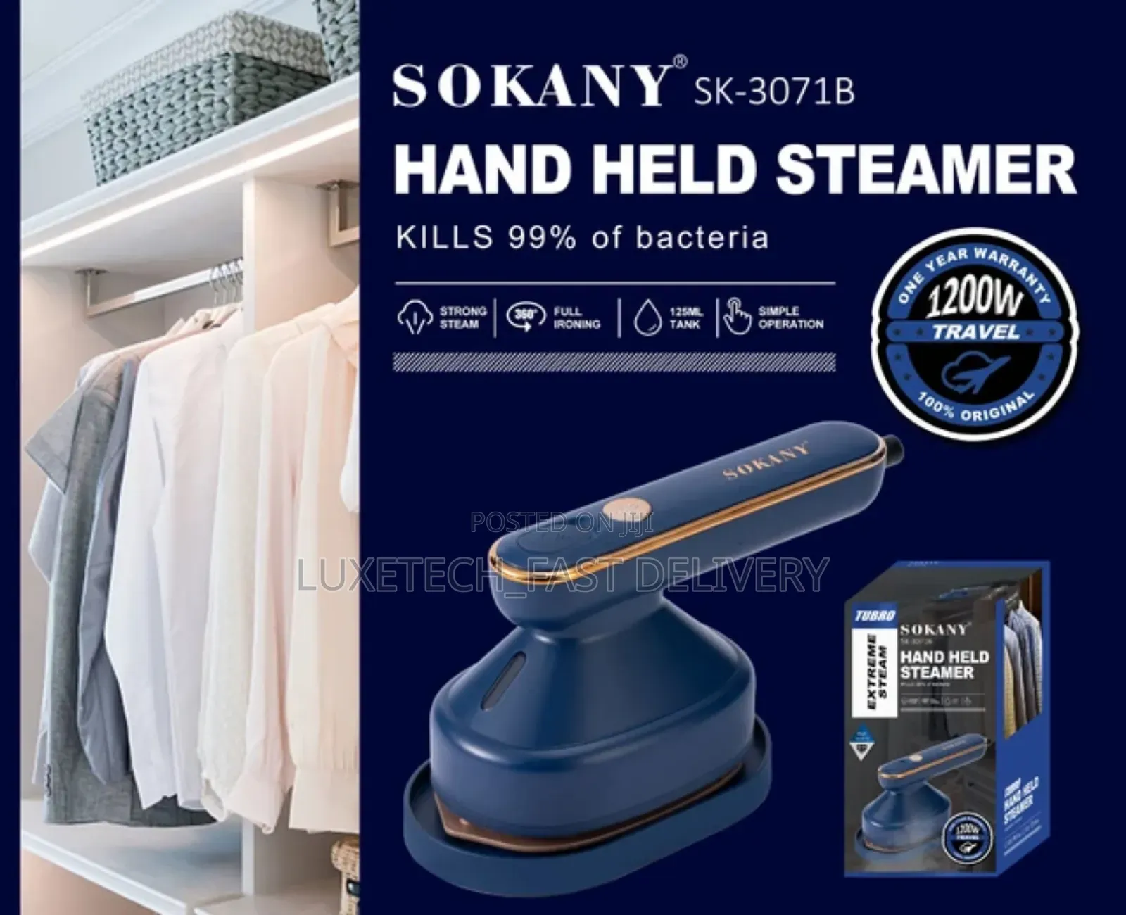 SOKANY Hanging Ironing Machine | Vertical Steam Machine Iron