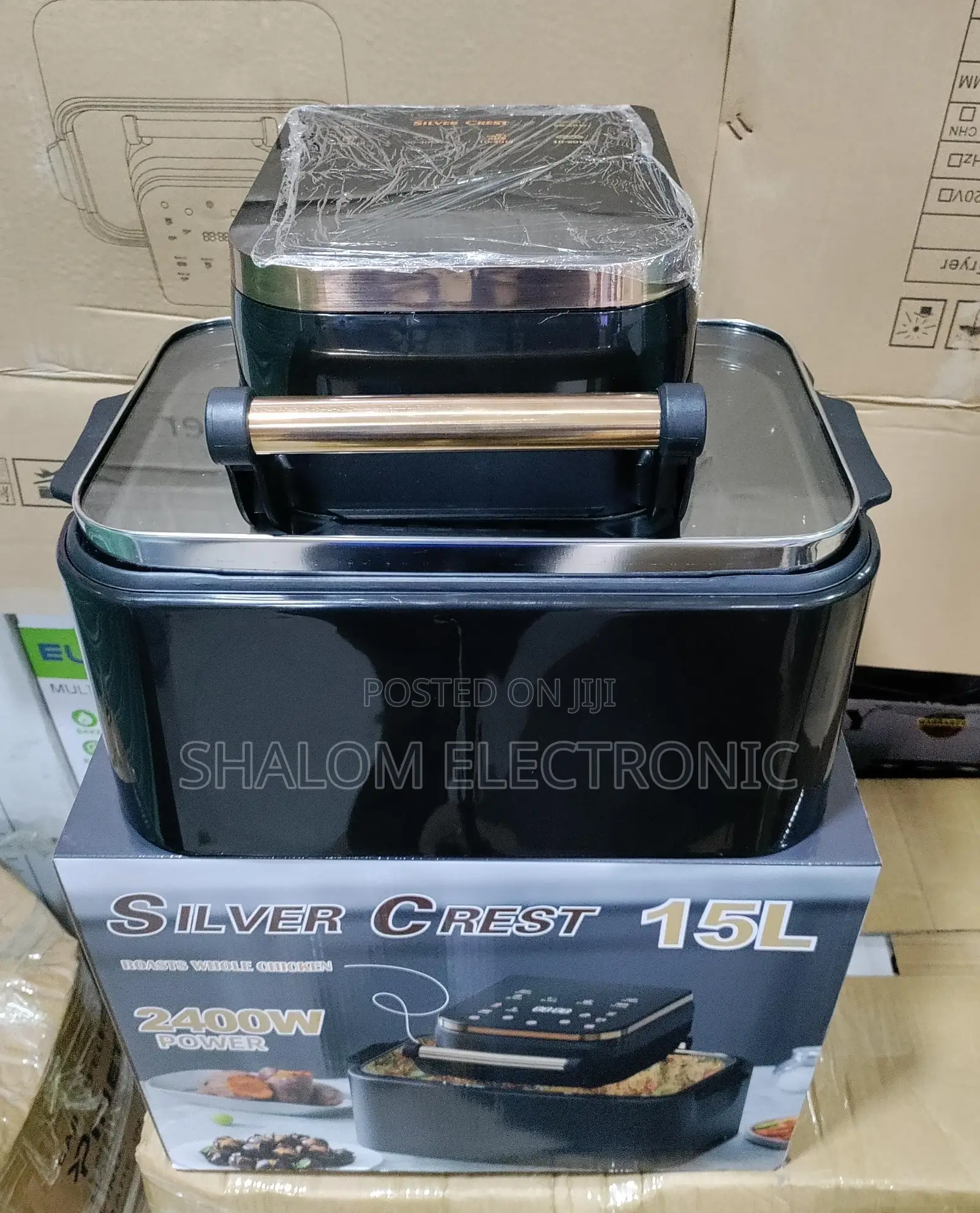 Silver Crest Airfryer. Inachoma Na Inapasha